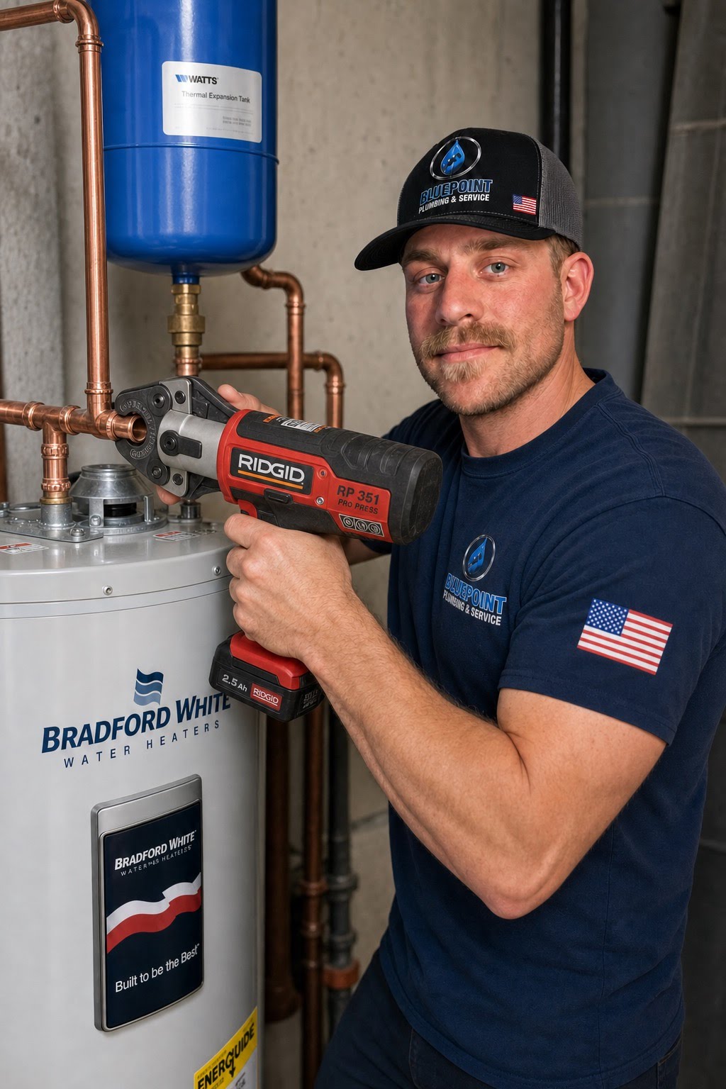 Douglas Parker, founder of BluePoint Plumbing in Santa Clarita